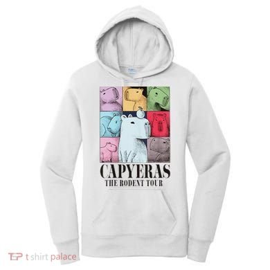 Capyeras Funny Capybara Color Concert Women's Hoodie