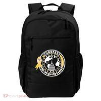 Curefest For Childhood Cancer Awareness Emblem Backpack thumb 0