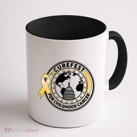 Curefest For Childhood Cancer Awareness Emblem Coffee Mug thumb 1