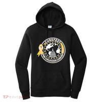 Curefest For Childhood Cancer Awareness Emblem Women's Hoodie thumb 0