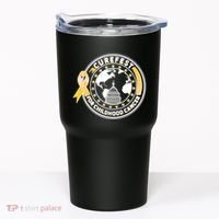 Curefest For Childhood Cancer Awareness Emblem Tumbler thumb 0