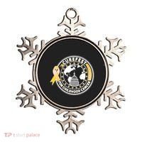 Curefest For Childhood Cancer Awareness Emblem Ornament thumb 0
