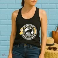 Curefest For Childhood Cancer Awareness Emblem Women's Tank Top thumb 2