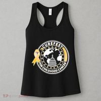 Curefest For Childhood Cancer Awareness Emblem Women's Tank Top thumb 3