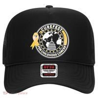 Curefest For Childhood Cancer Awareness Emblem Hat thumb 0