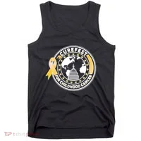 Curefest For Childhood Cancer Awareness Emblem Tank Top thumb 0