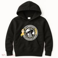 Curefest For Childhood Cancer Awareness Emblem Kids Hoodie thumb 0