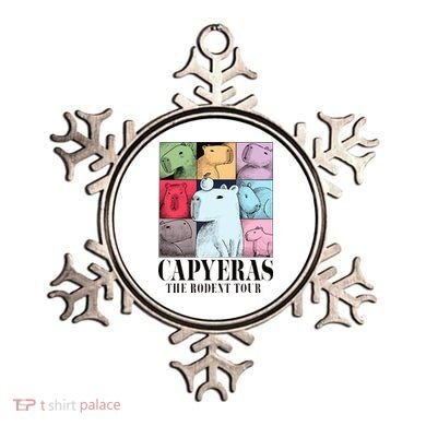 Capyeras Funny Cute Capybara Color Concert Cute Animals Ornament