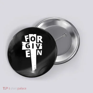 Christian Forgiven Button