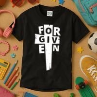 Christian Forgiven Kids T-Shirt thumb 3