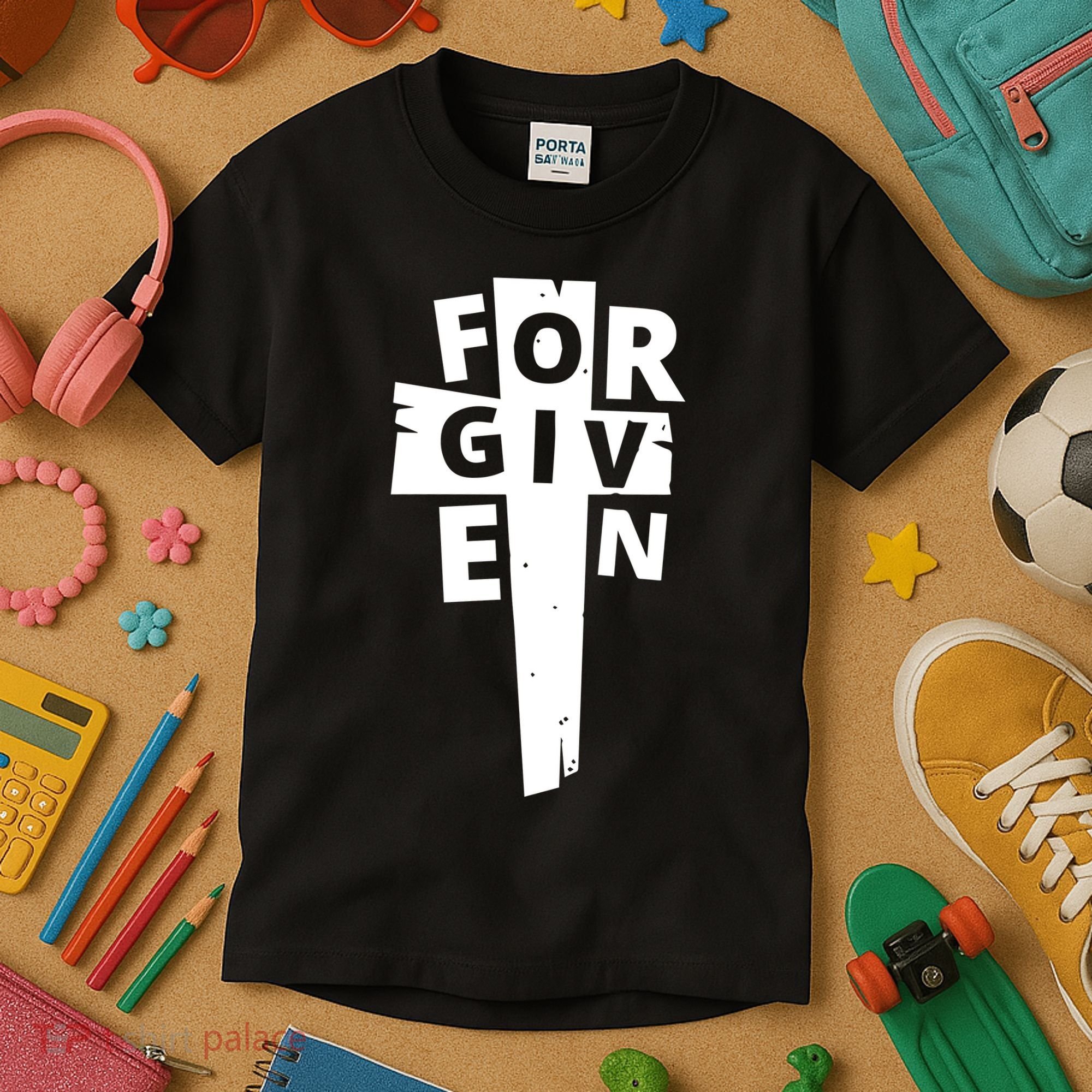 Christian Forgiven Kids T-Shirt