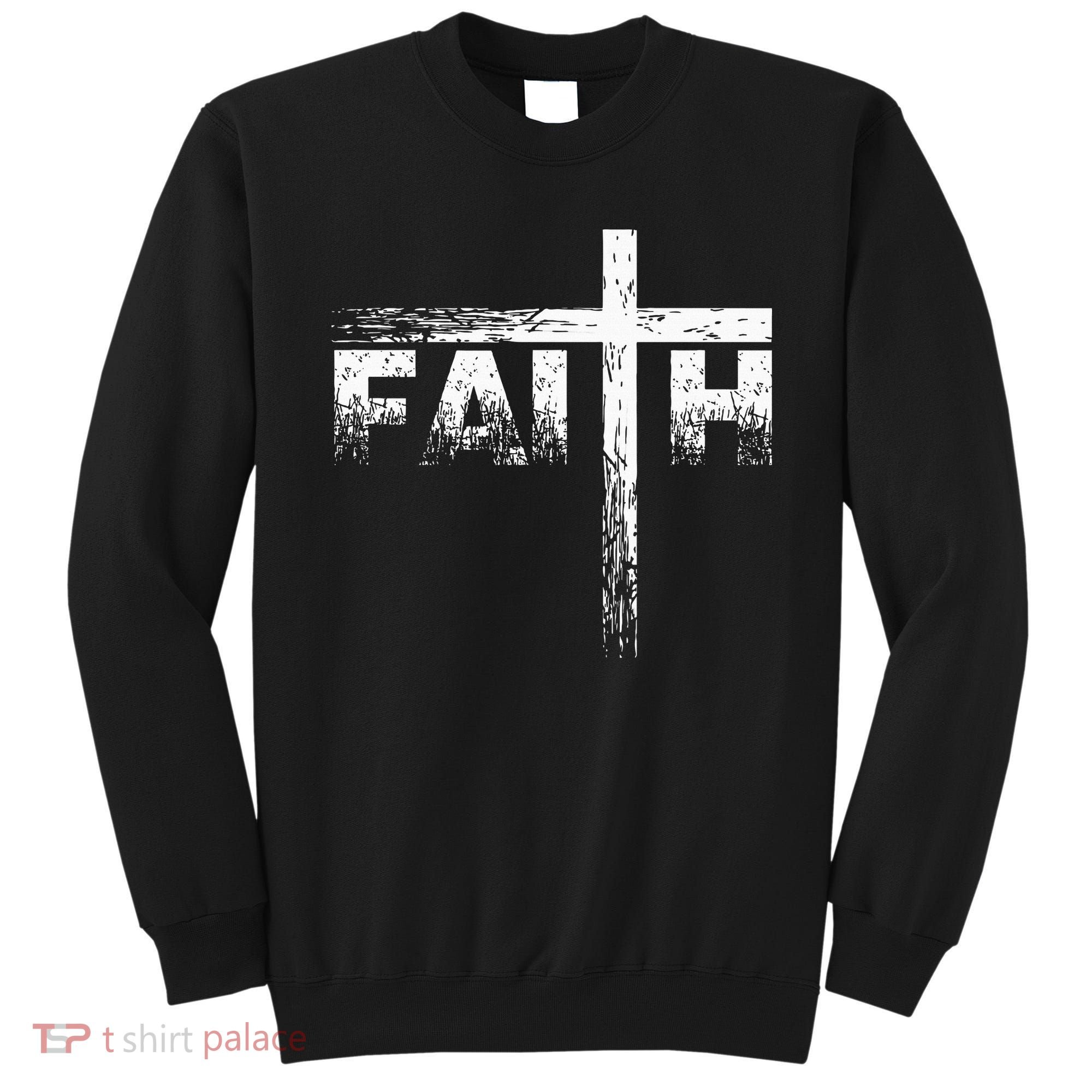Christian Faith & Cross Christian Faith Sweatshirt