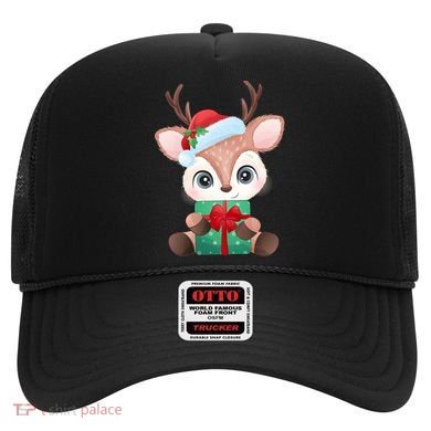 Cute Festive Christmas Reindeer Present Hat