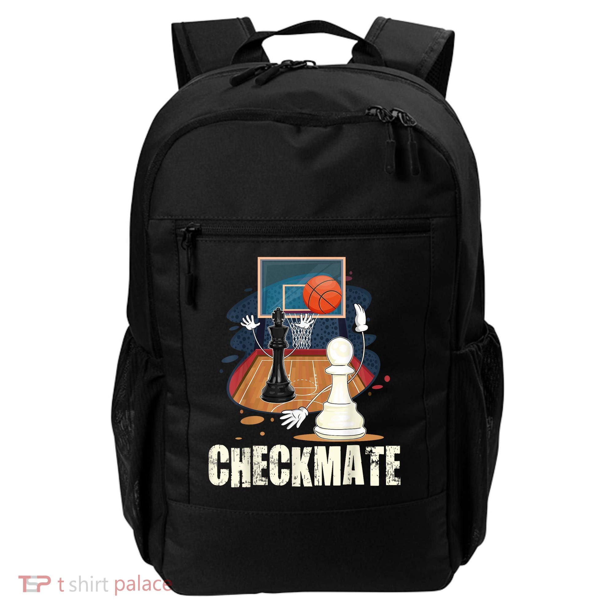 Checkmate Funny Chess Lovers Novelty Gifts Boy Backpack