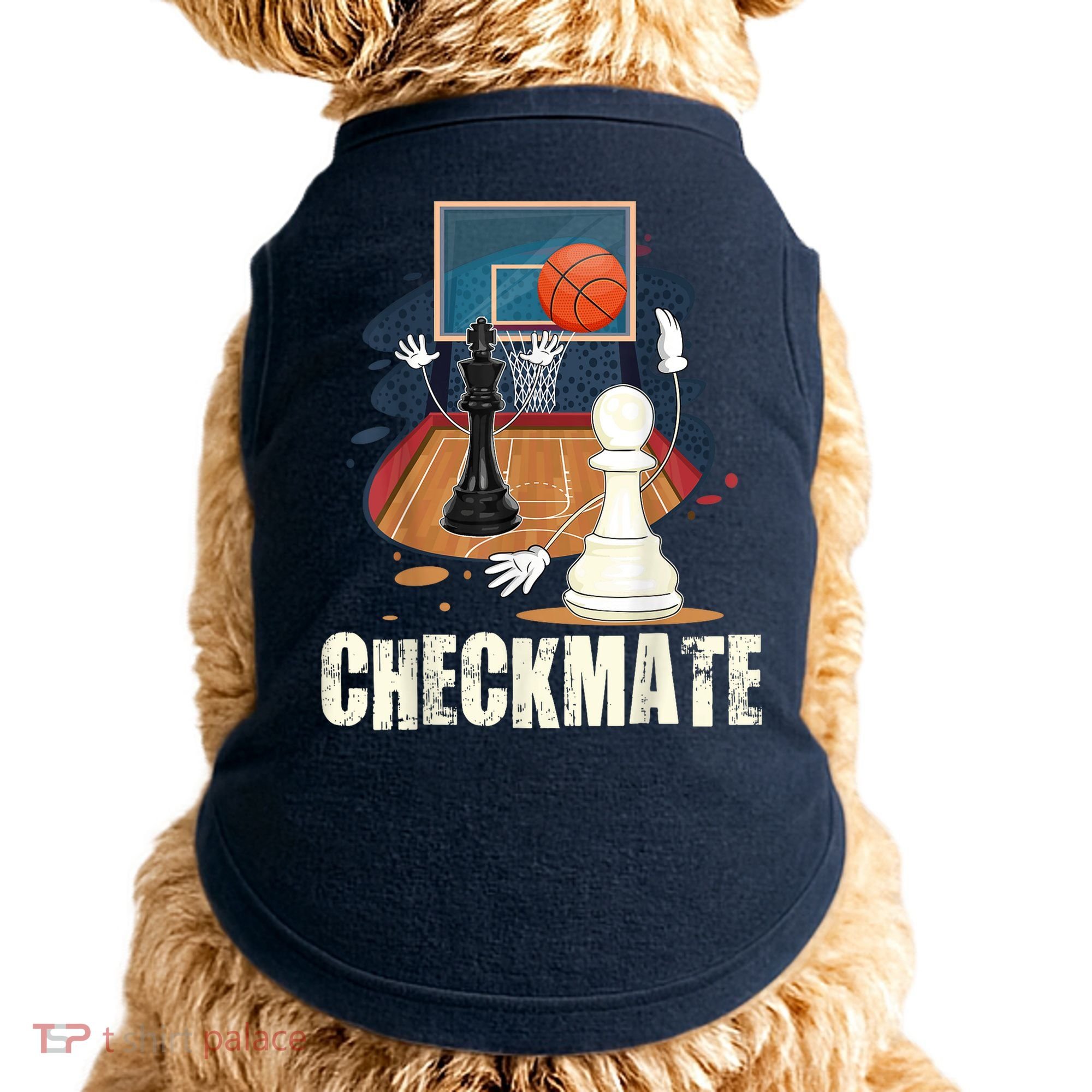 Checkmate Funny Chess Lovers Novelty Gifts Boy Doggie Tank