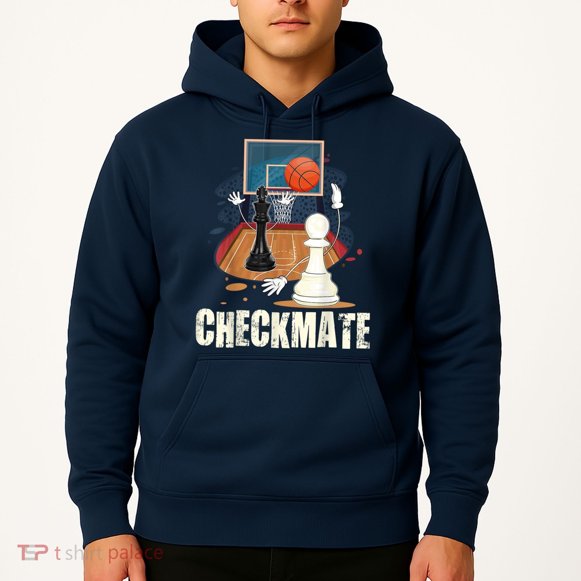 Checkmate Funny Chess Lovers Novelty Gifts Boy Hoodie