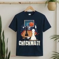 Checkmate Funny Chess Lovers Novelty Gifts Boy T-Shirt thumb 2