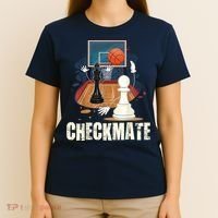 Checkmate Funny Chess Lovers Novelty Gifts Boy T-Shirt thumb 4