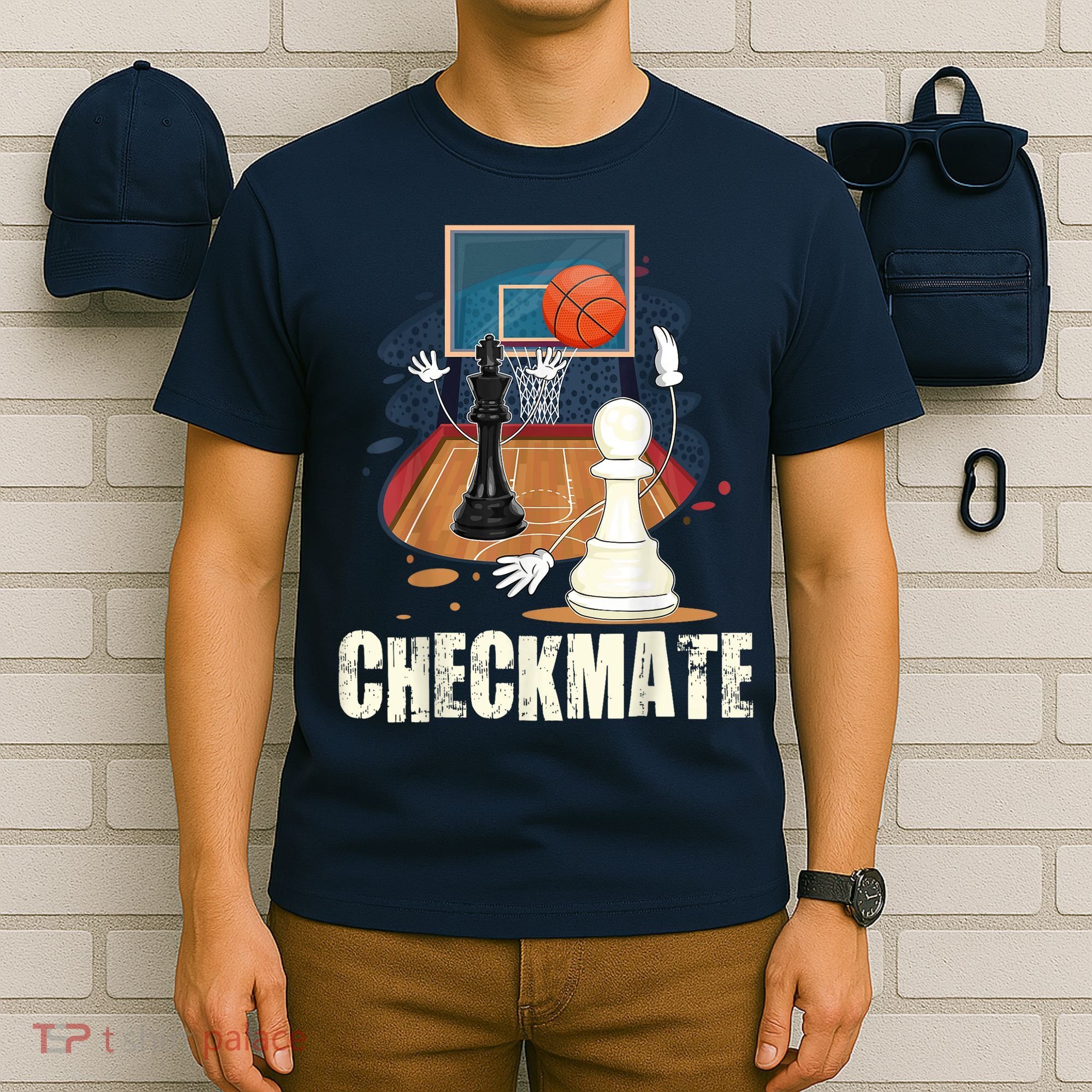 Checkmate Funny Chess Lovers Novelty Gifts Boy T-Shirt
