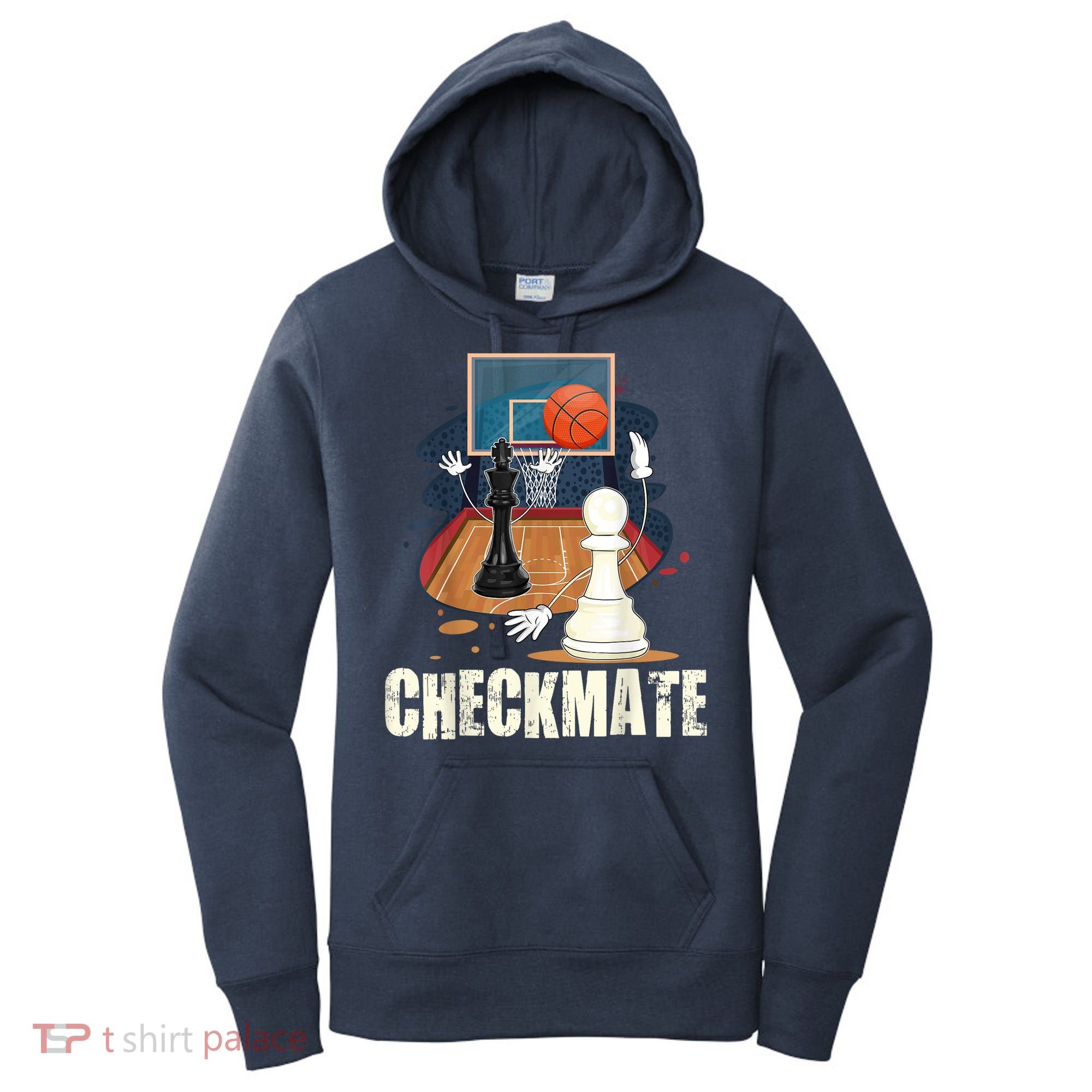 Checkmate Funny Chess Lovers Novelty Gifts Boy Women's Hoodie