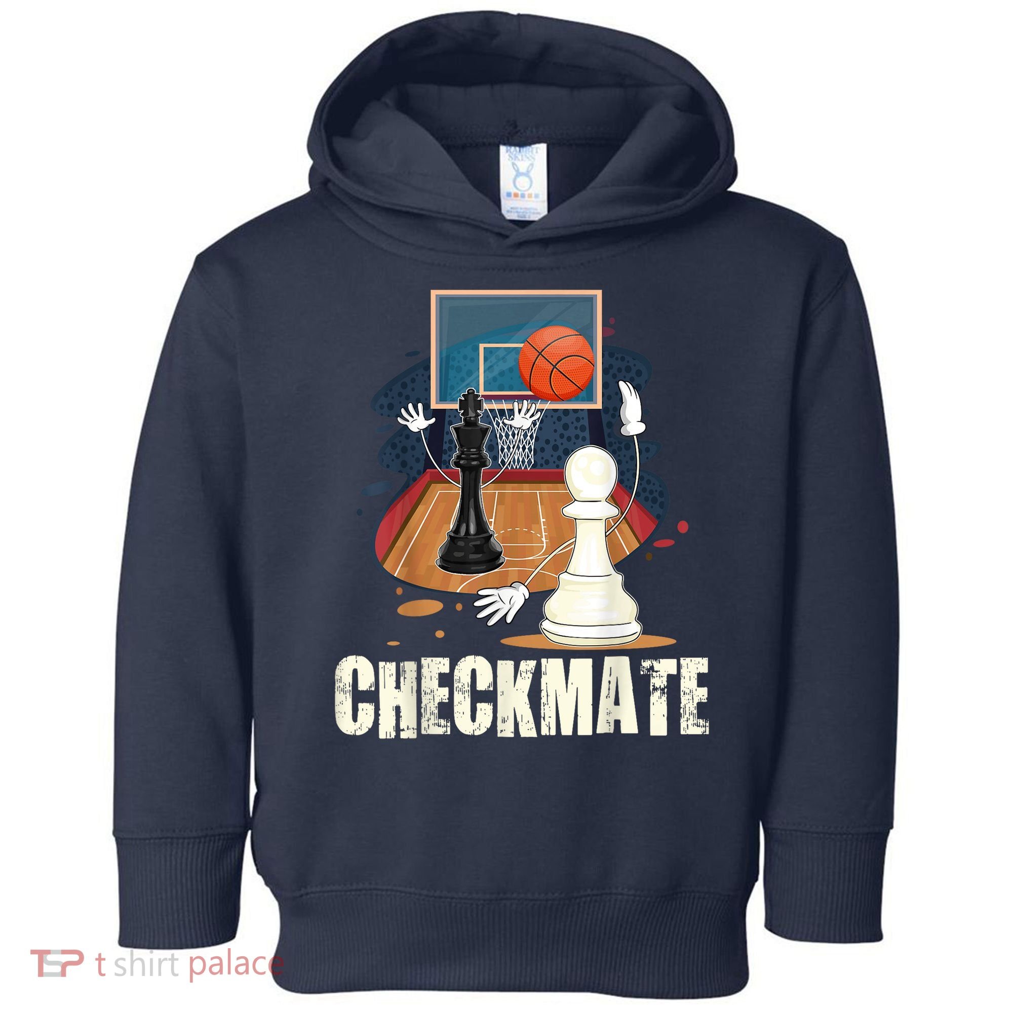 Checkmate Funny Chess Lovers Novelty Gifts Boy Toddler Hoodie