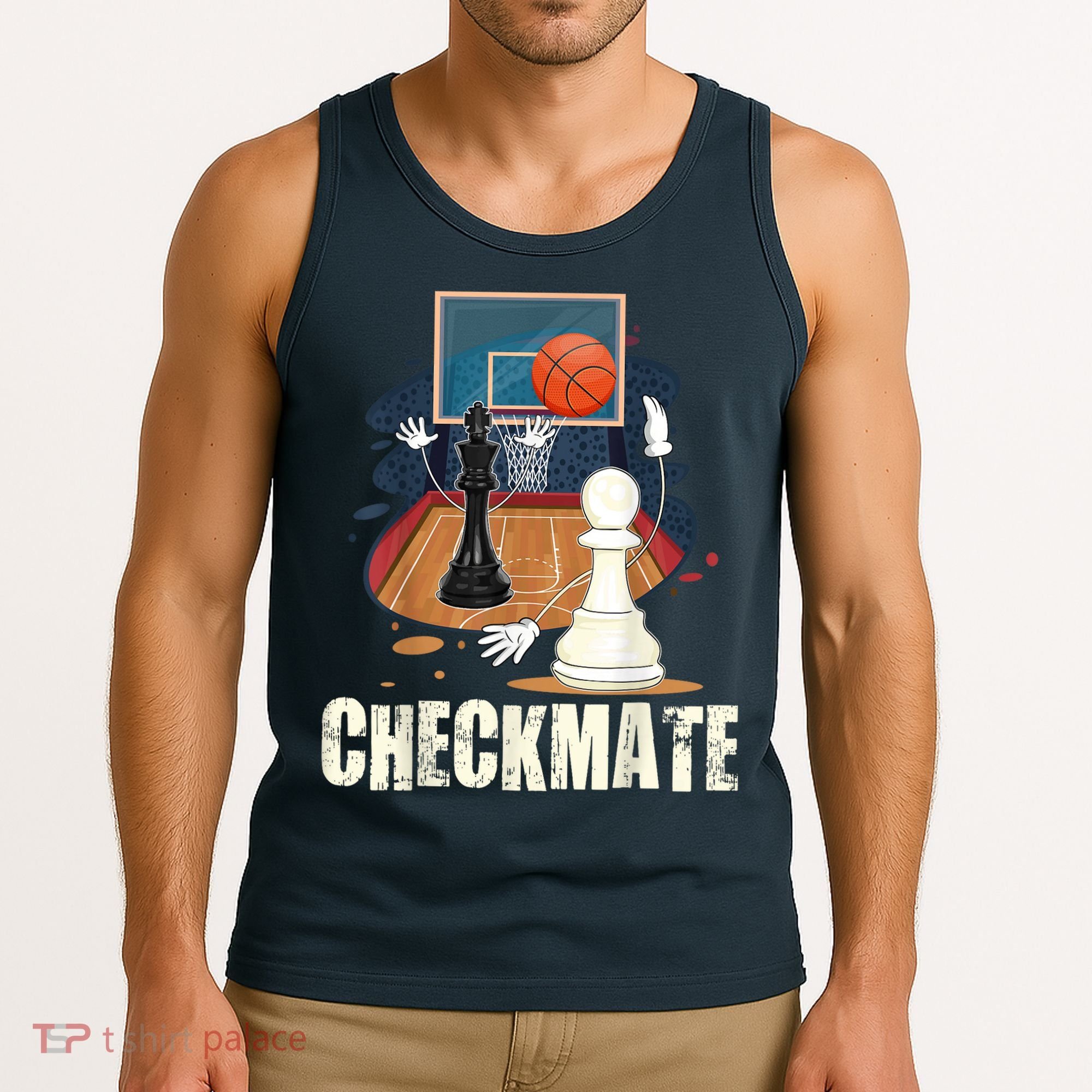 Checkmate Funny Chess Lovers Novelty Gifts Boy Tank Top