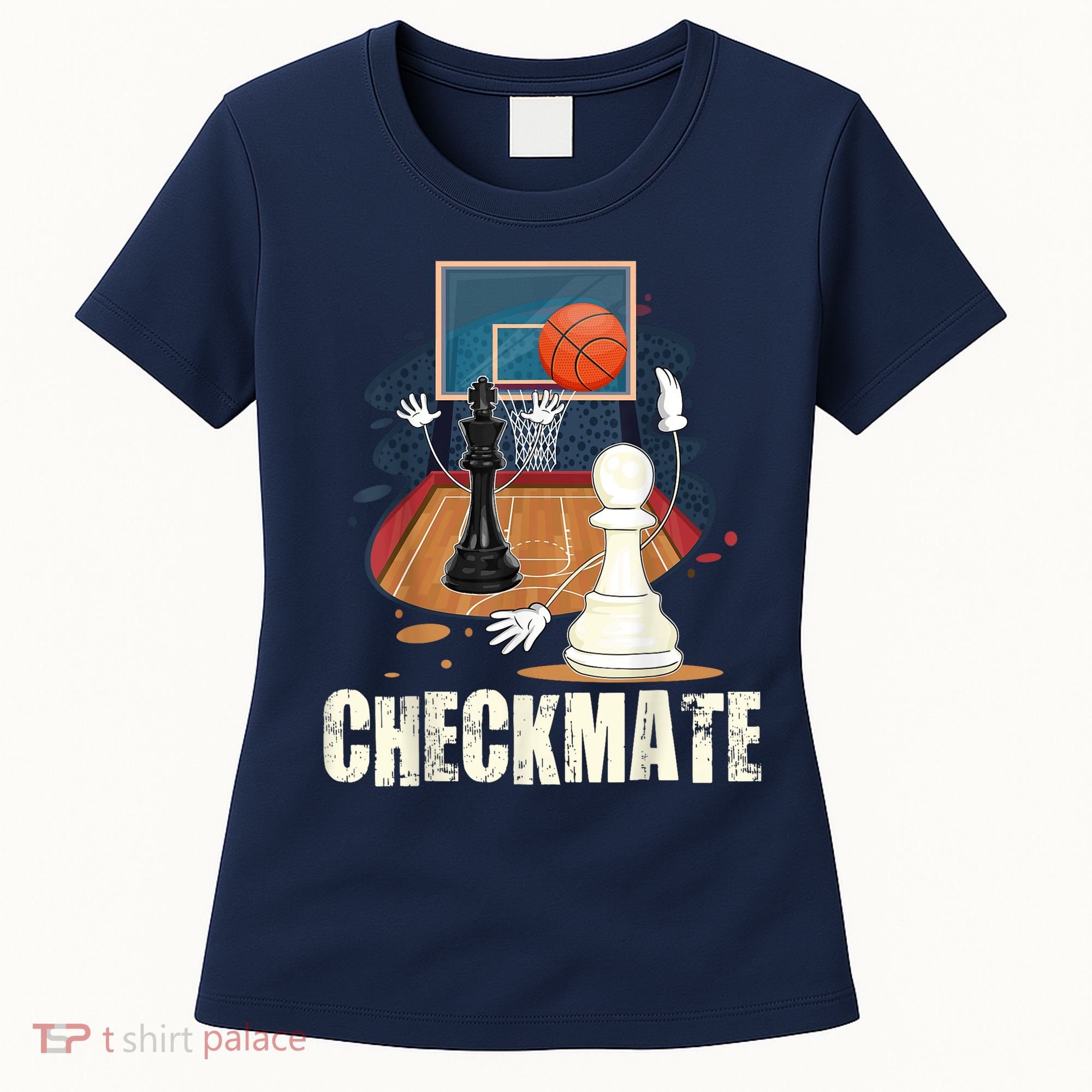 Checkmate Funny Chess Lovers Novelty Gifts Boy Women's T-Shirt
