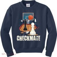 Checkmate Funny Chess Lovers Novelty Gifts Boy Kids Sweatshirt thumb 0