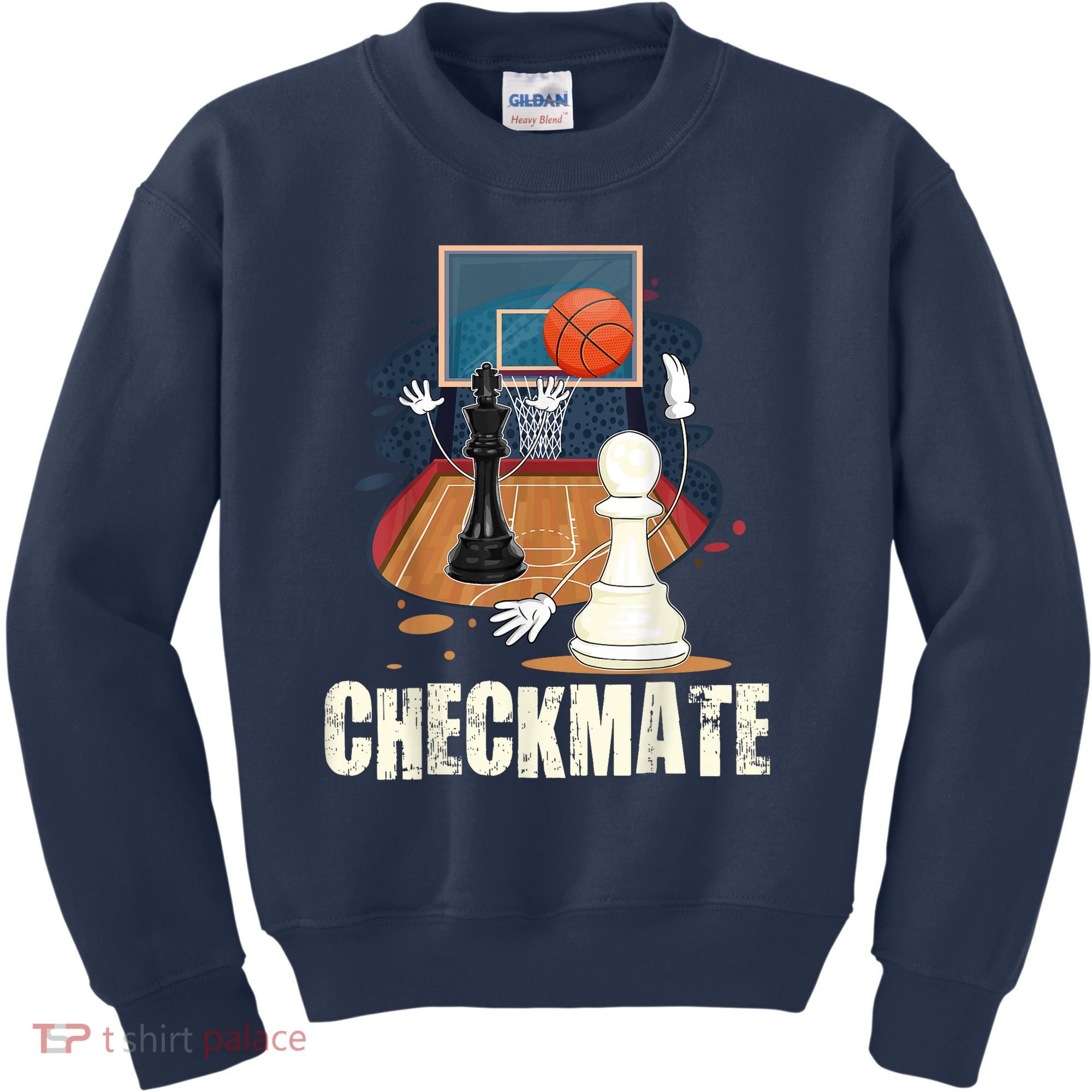 Checkmate Funny Chess Lovers Novelty Gifts Boy Kids Sweatshirt