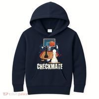 Checkmate Funny Chess Lovers Novelty Gifts Boy Kids Hoodie thumb 0