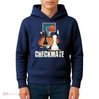 Checkmate Funny Chess Lovers Novelty Gifts Boy Kids Hoodie thumb 4