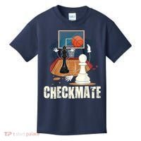 Checkmate Funny Chess Lovers Novelty Gifts Boy Kids T-Shirt thumb 0