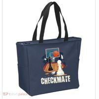 Checkmate Funny Chess Lovers Novelty Gifts Boy Tote Bag thumb 2