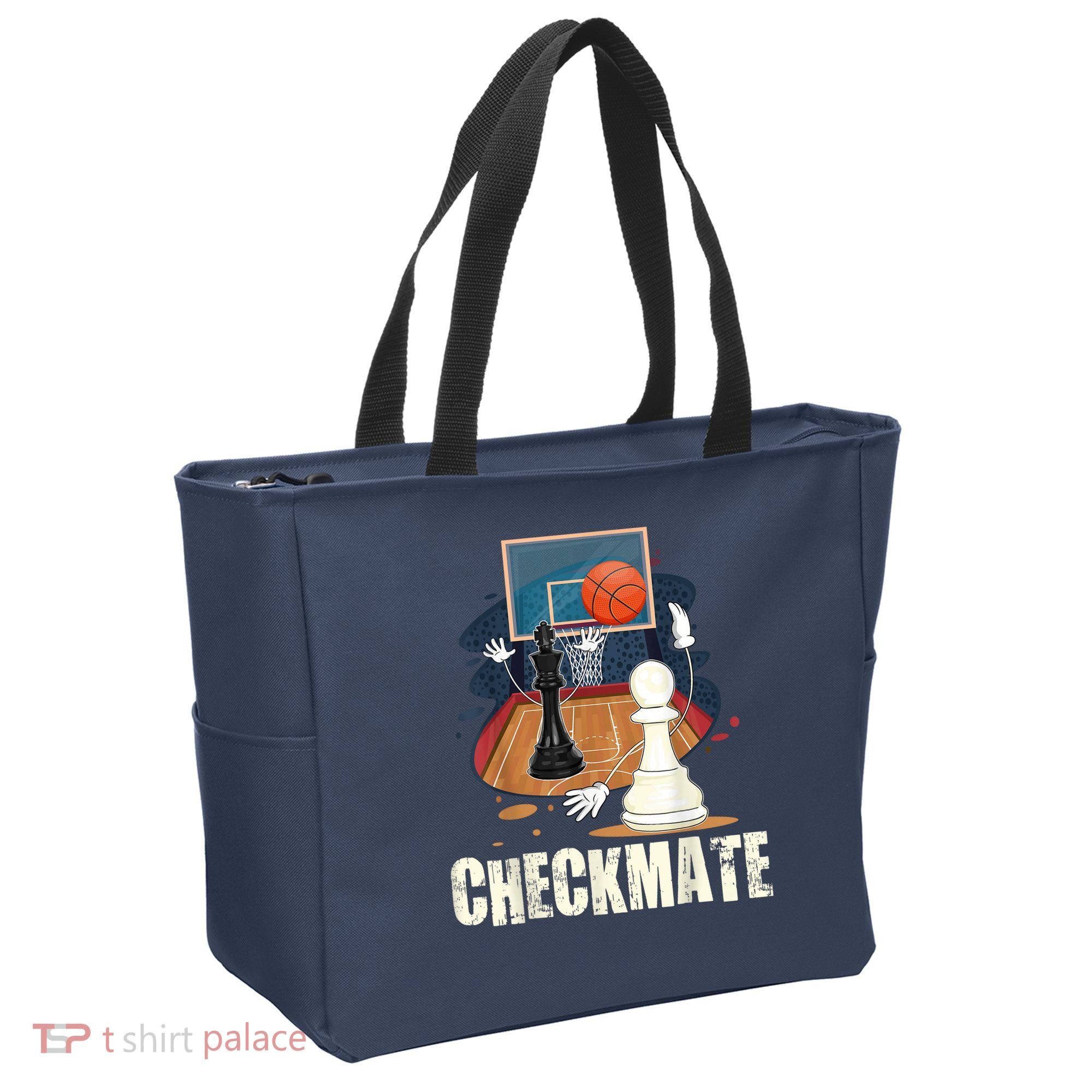 Checkmate Funny Chess Lovers Novelty Gifts Boy Tote Bag