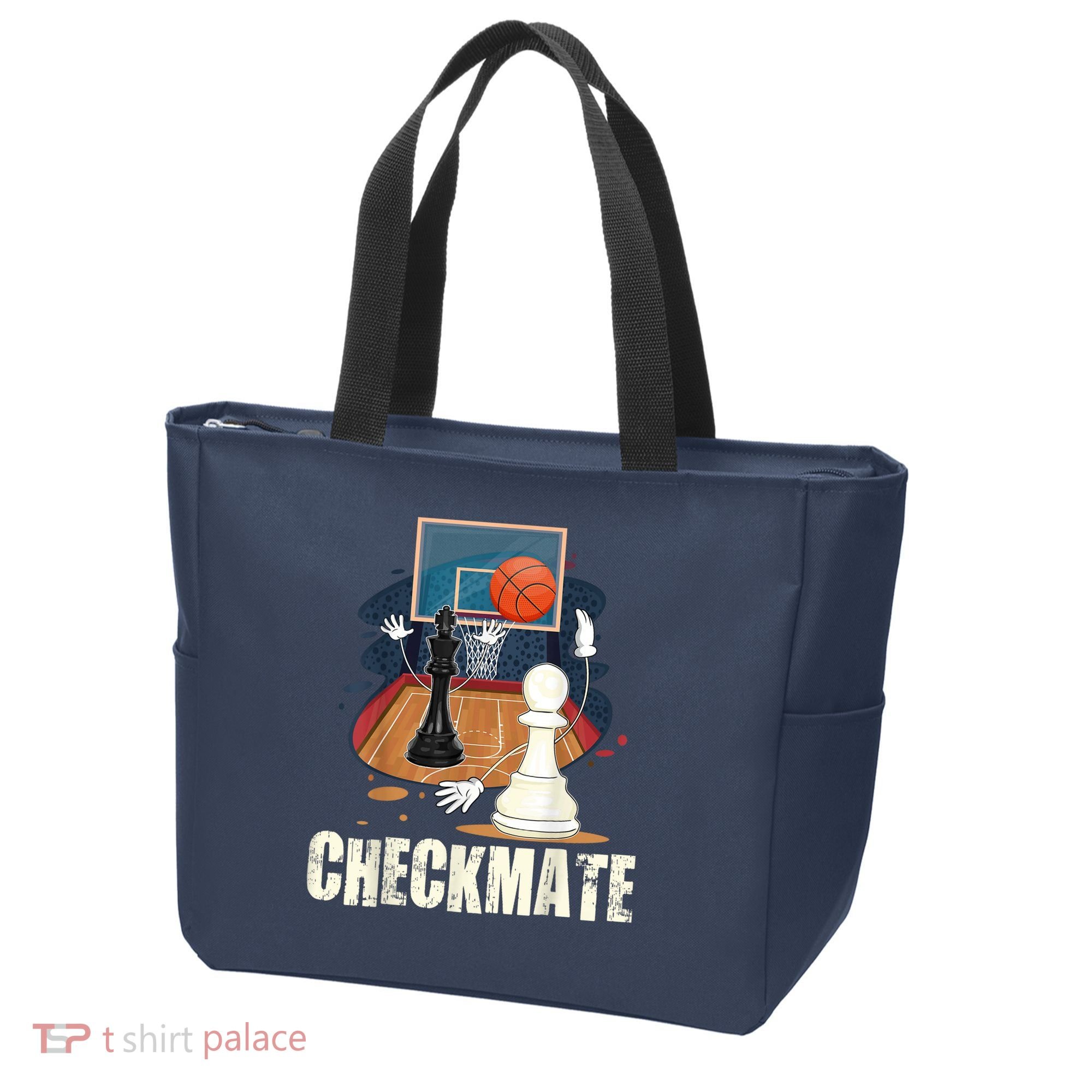 Checkmate Funny Chess Lovers Novelty Gifts Boy Tote Bag