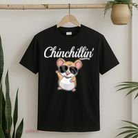 Chinchillin Funny Chinchilla Lovers T-Shirt thumb 2