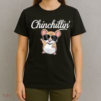 Chinchillin Funny Chinchilla Lovers T-Shirt thumb 4