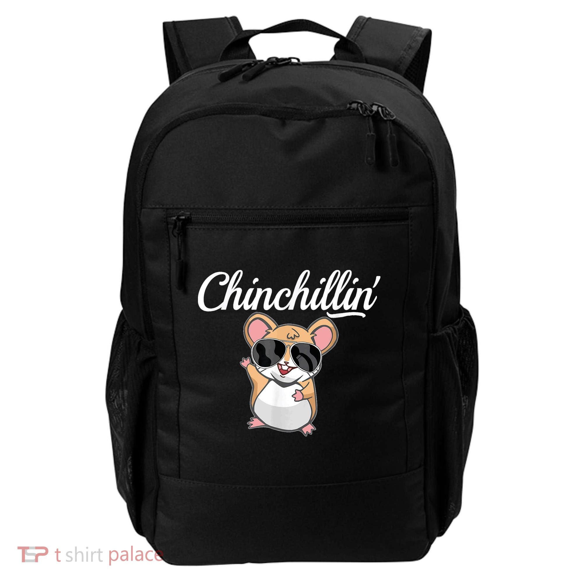Chinchillin Funny Chinchilla Lovers Backpack