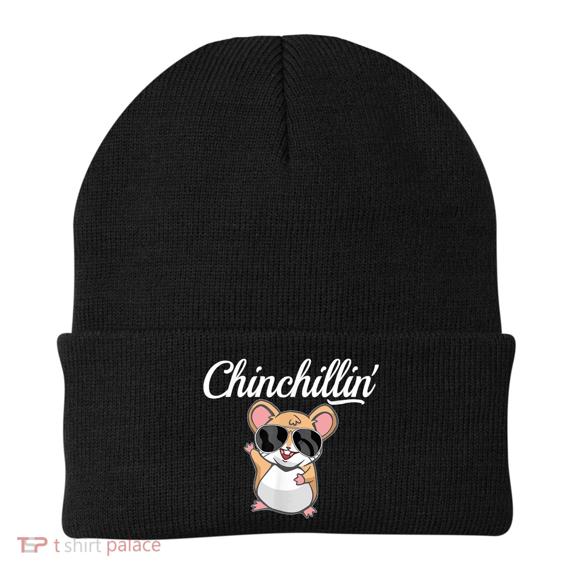 Chinchillin Funny Chinchilla Lovers Beanie