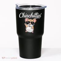 Chinchillin Funny Chinchilla Lovers Tumbler thumb 0