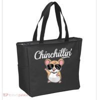 Chinchillin Funny Chinchilla Lovers Tote Bag thumb 2