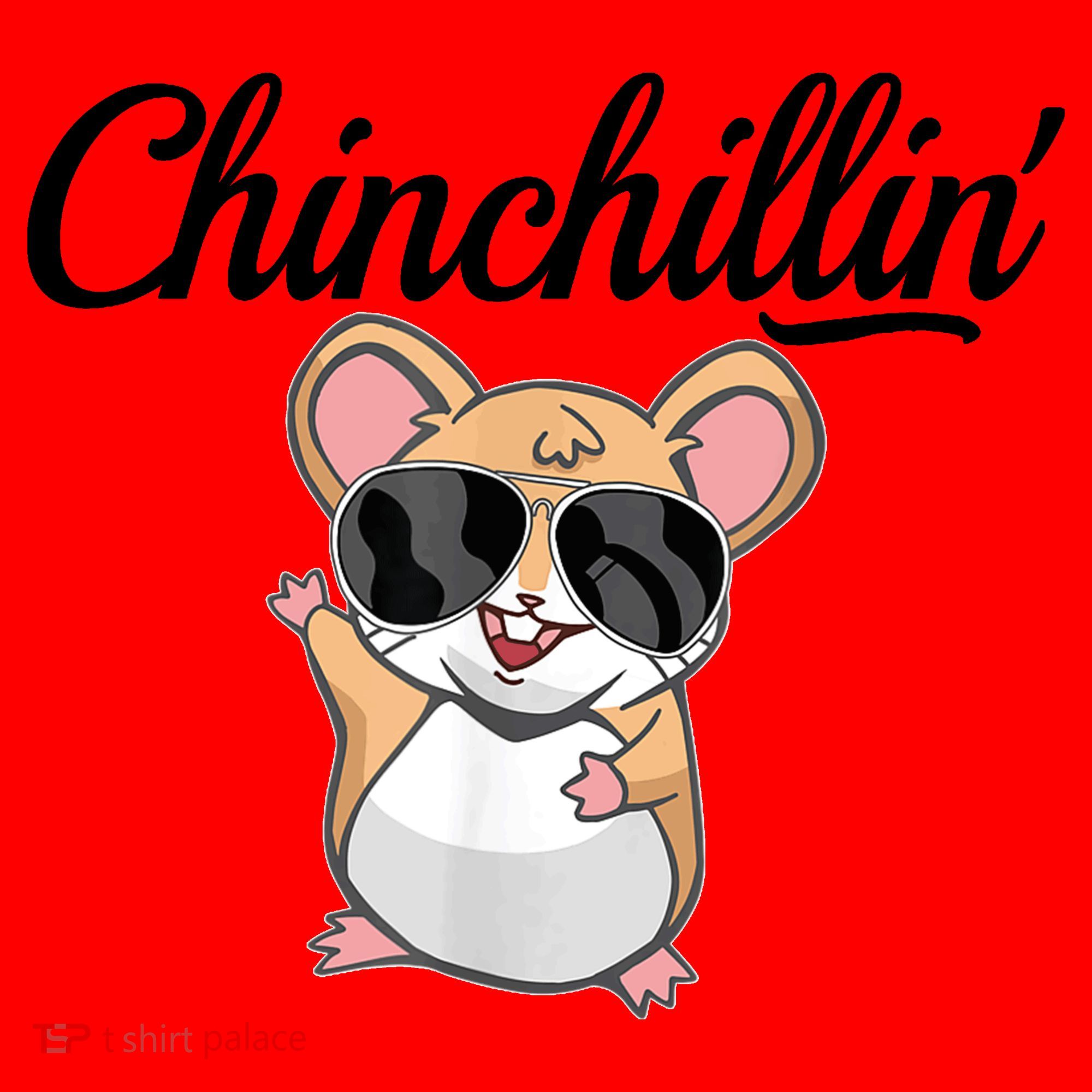 Chinchillin Funny Chinchilla Lovers Santa Hat