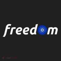 Cardano Freedom Cryptocurrency Women's Sweatshirt thumb 2