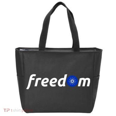 Cardano Freedom Cryptocurrency Tote Bag
