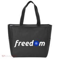 Cardano Freedom Cryptocurrency Tote Bag thumb 0