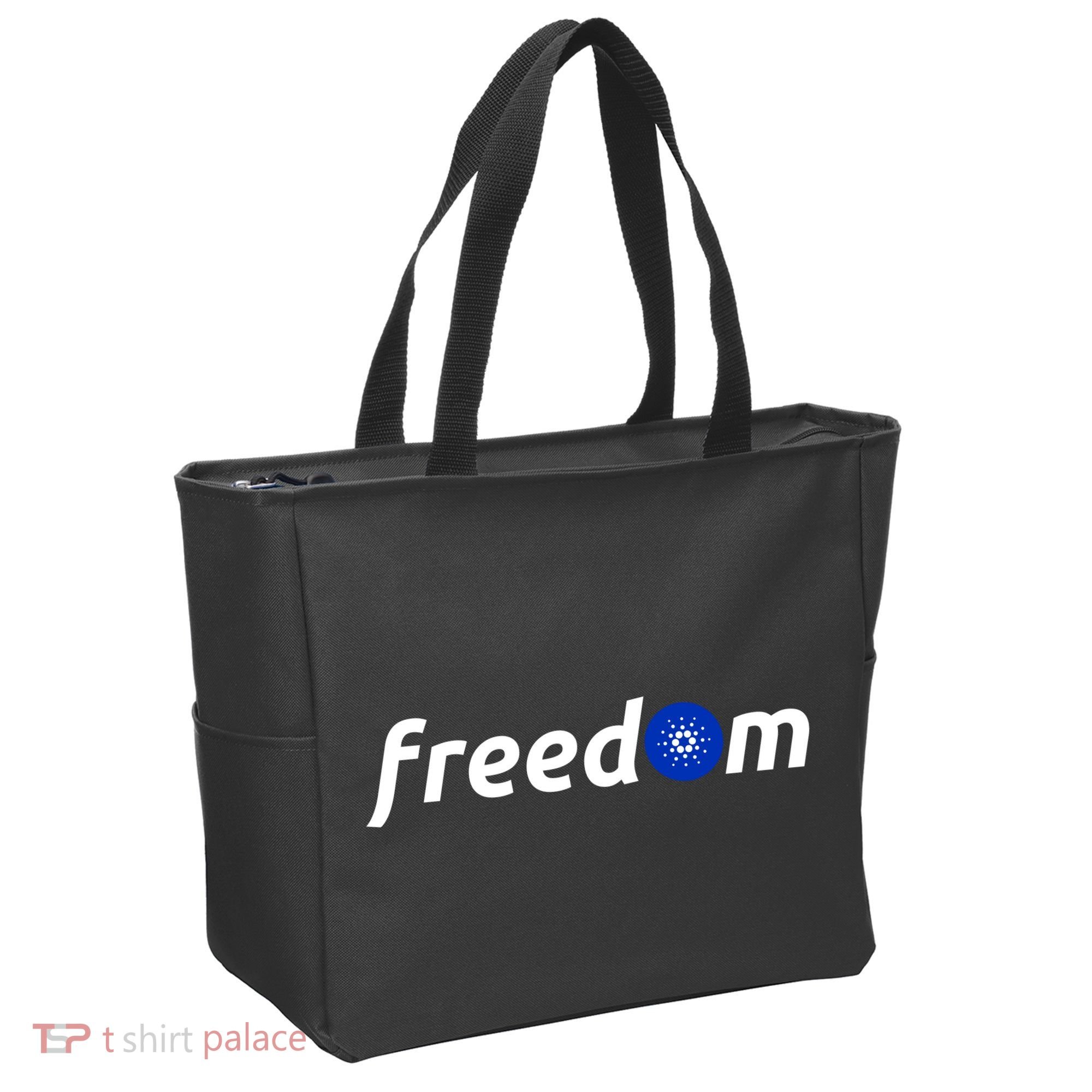 Cardano Freedom Cryptocurrency Tote Bag