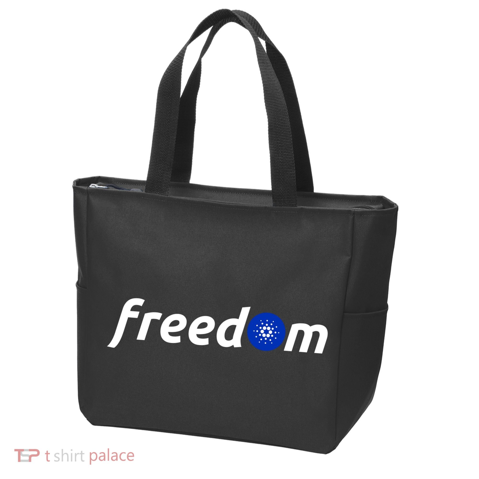 Cardano Freedom Cryptocurrency Tote Bag