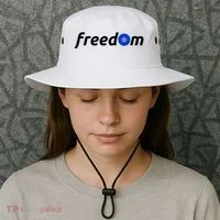 Cardano Freedom Cryptocurrency Bucket Hat thumb 3