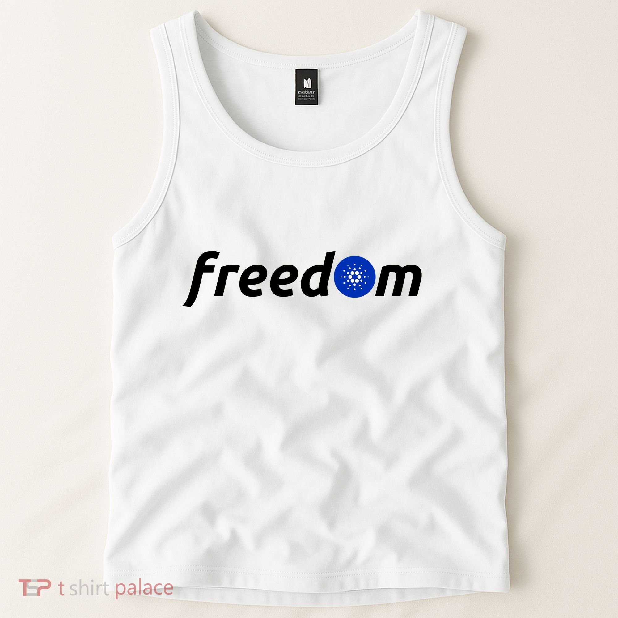 Cardano Freedom Cryptocurrency Tank Top
