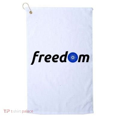 Cardano Freedom Cryptocurrency Golf Towel